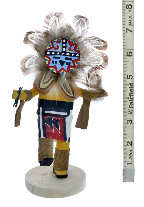 Navajo American Indian Sunface Kachina Doll NX11471